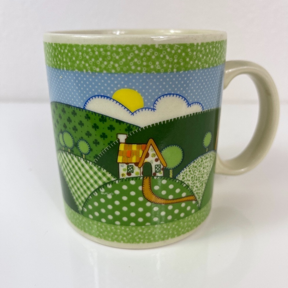 Vintage Otagiri Japan cottage on the hills‎ Mug